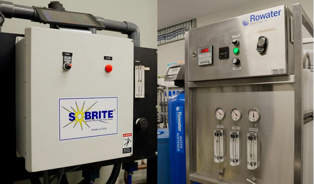 Advance Water Recycling System at eco-friendly Magic Hand Carwash in Australia