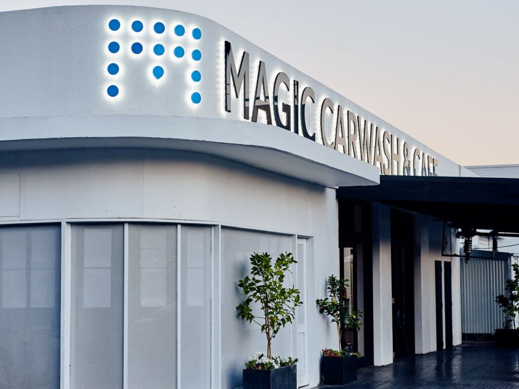 Magic car wash located in Richmond, Victoria
