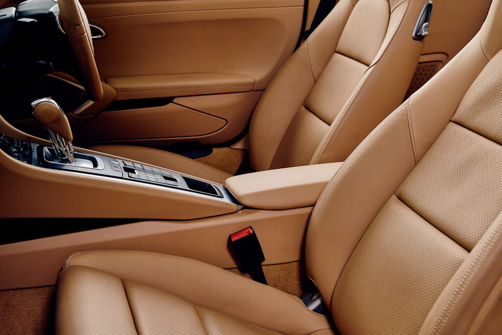 Car Interior Leather Treatment
