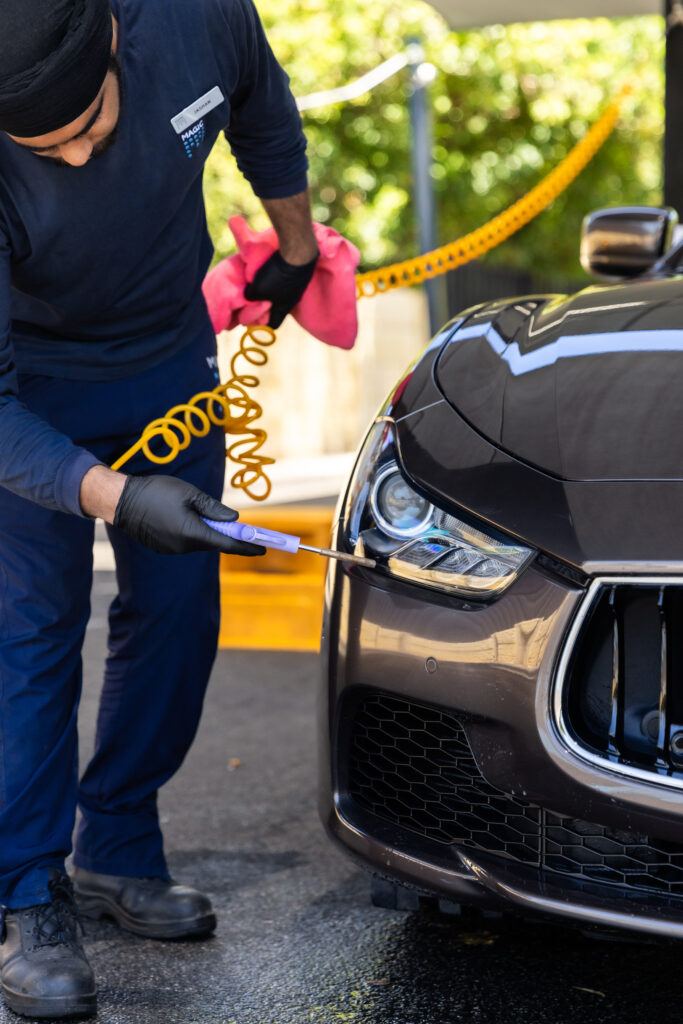 Best washing method at Magic Hand Car Wash
