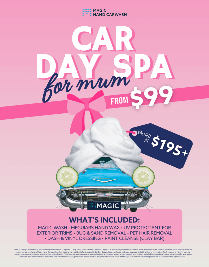 Car Day Spa for Mum Only