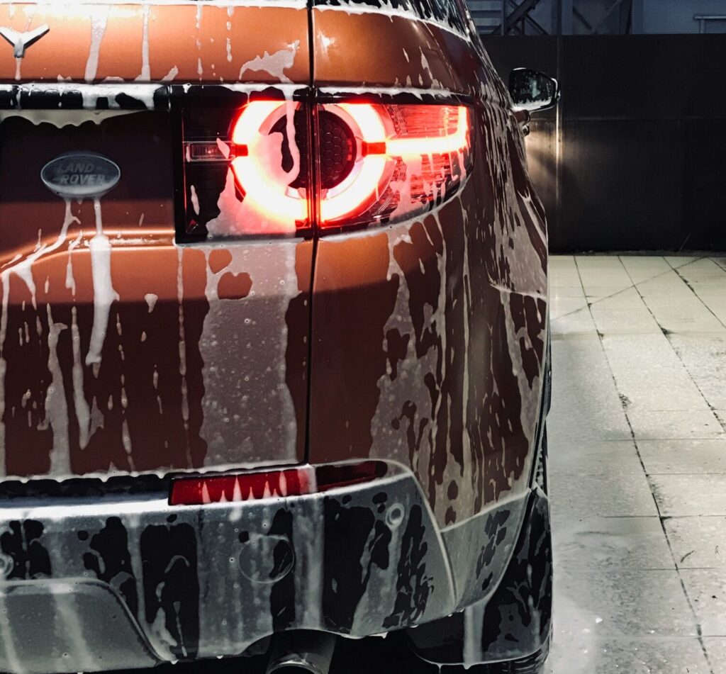 range rover is getting washed regularly